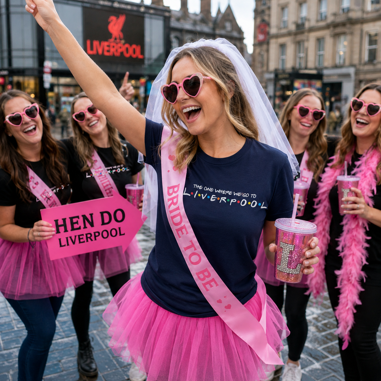 Liverpool Friends Hen Do T Shirt