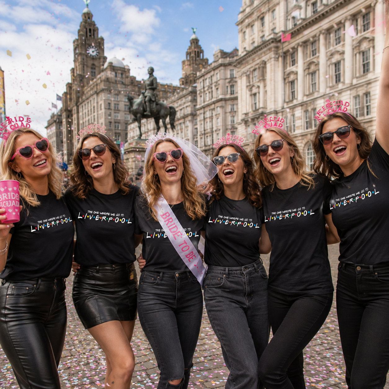 Liverpool Friends Hen Do T Shirt