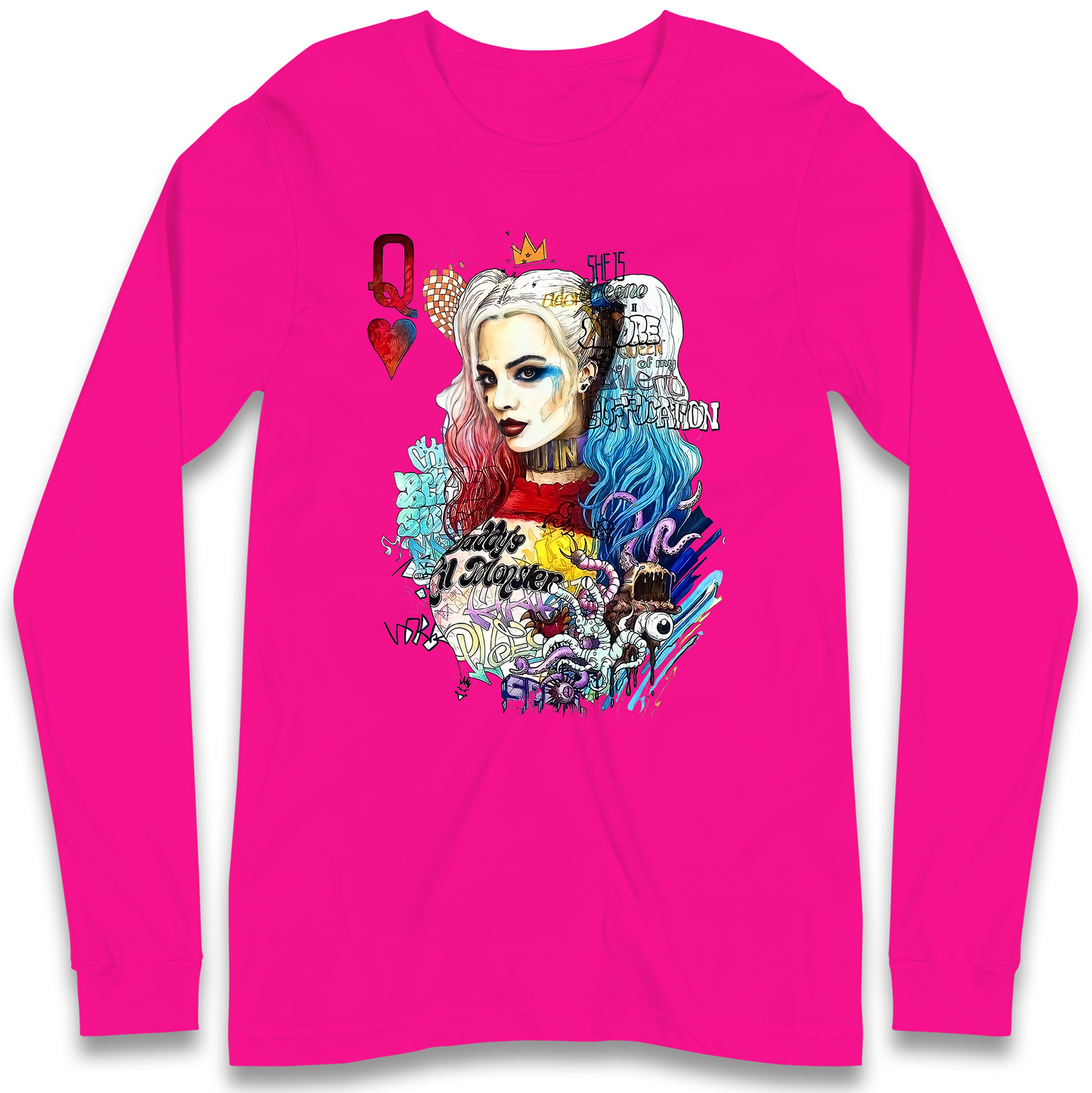 Harley Quinn Longsleeve T Shirt