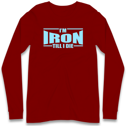 Scunthorpe United Football Longsleeve T Shirt