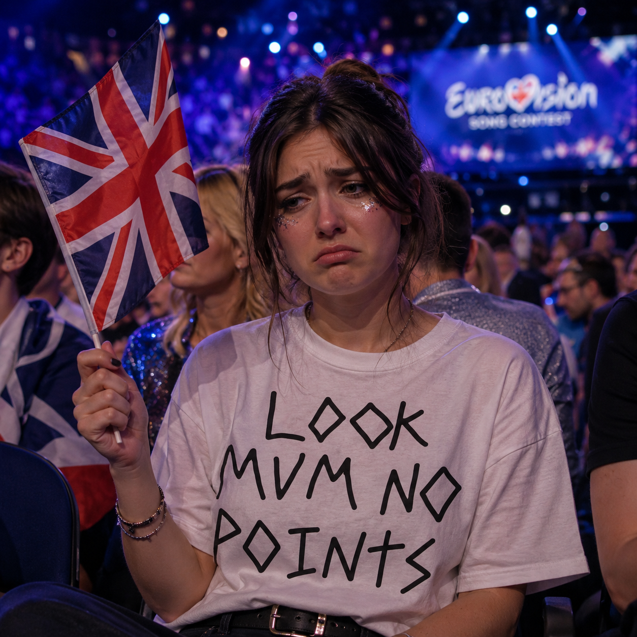 Look Mum No Points T Shirt