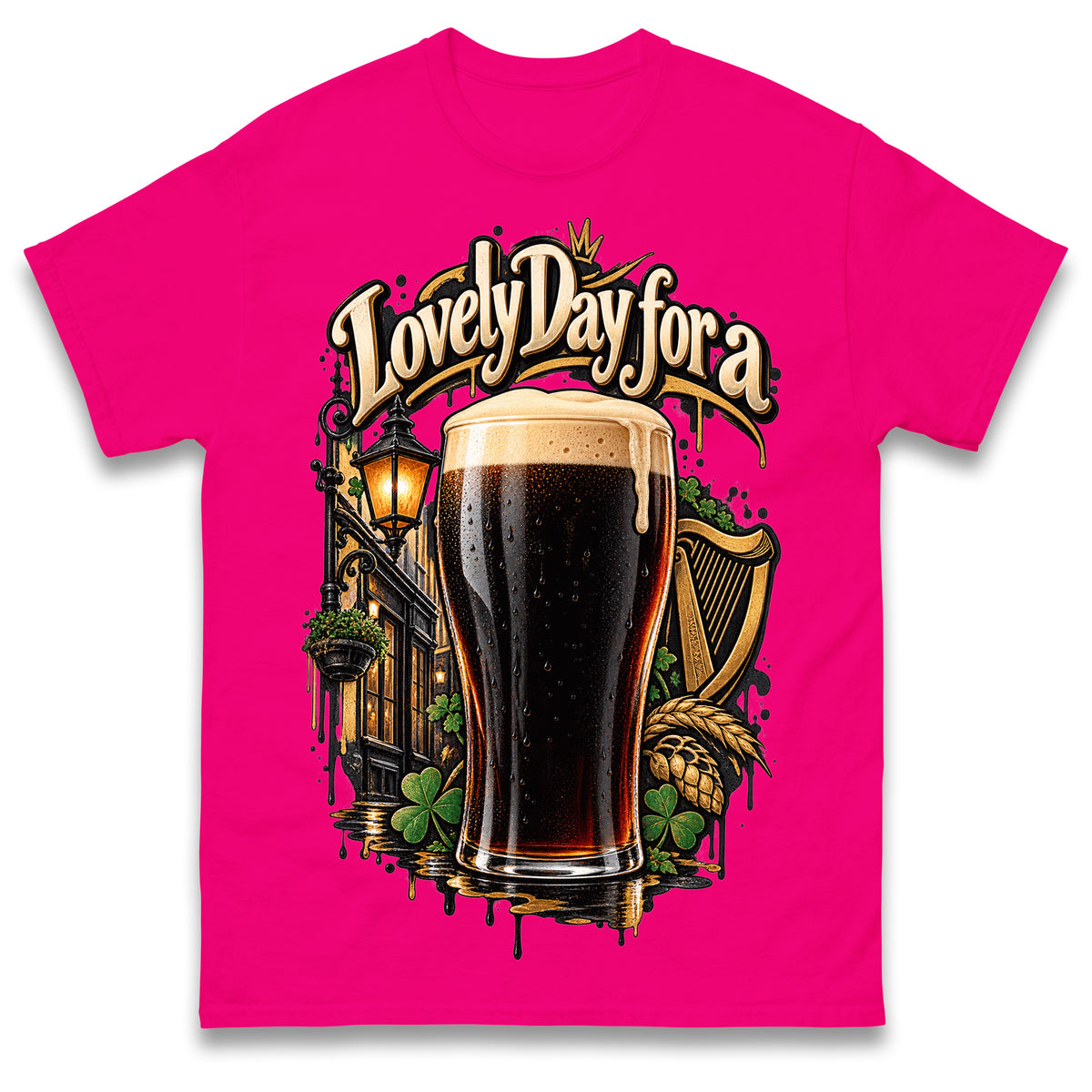 Lovely Day for a Guinness T Shirt