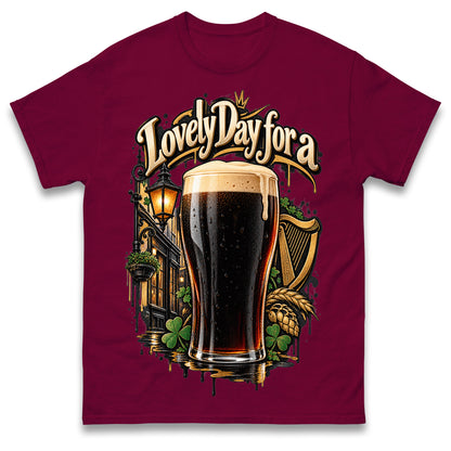 Lovely Day for a Guinness T Shirt
