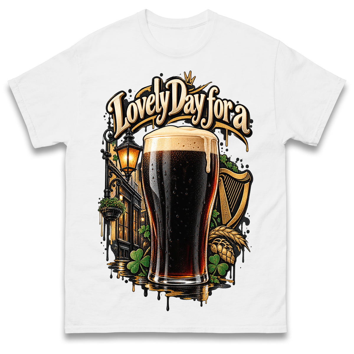 Lovely Day for a Guinness T Shirt