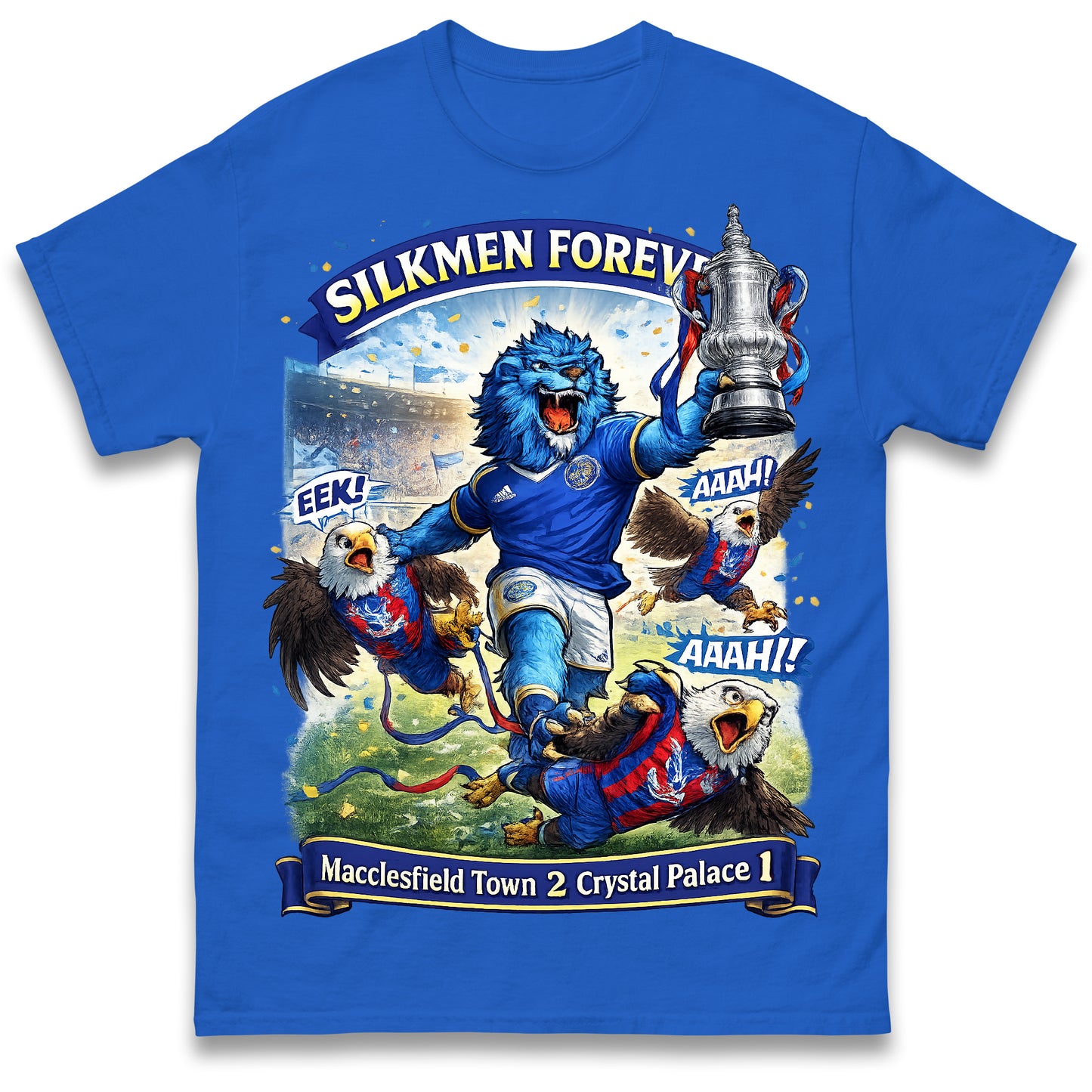 Macclesfield Town 2 Crystal Palace 1 FA Cup Shirt