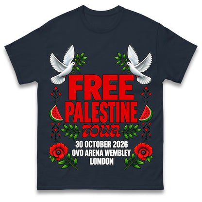 Macklemore and Friends Free Palestine Tour London 2026 T Shirt