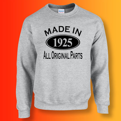 Made In 1925 All Original Parts Sweater Heather Grey