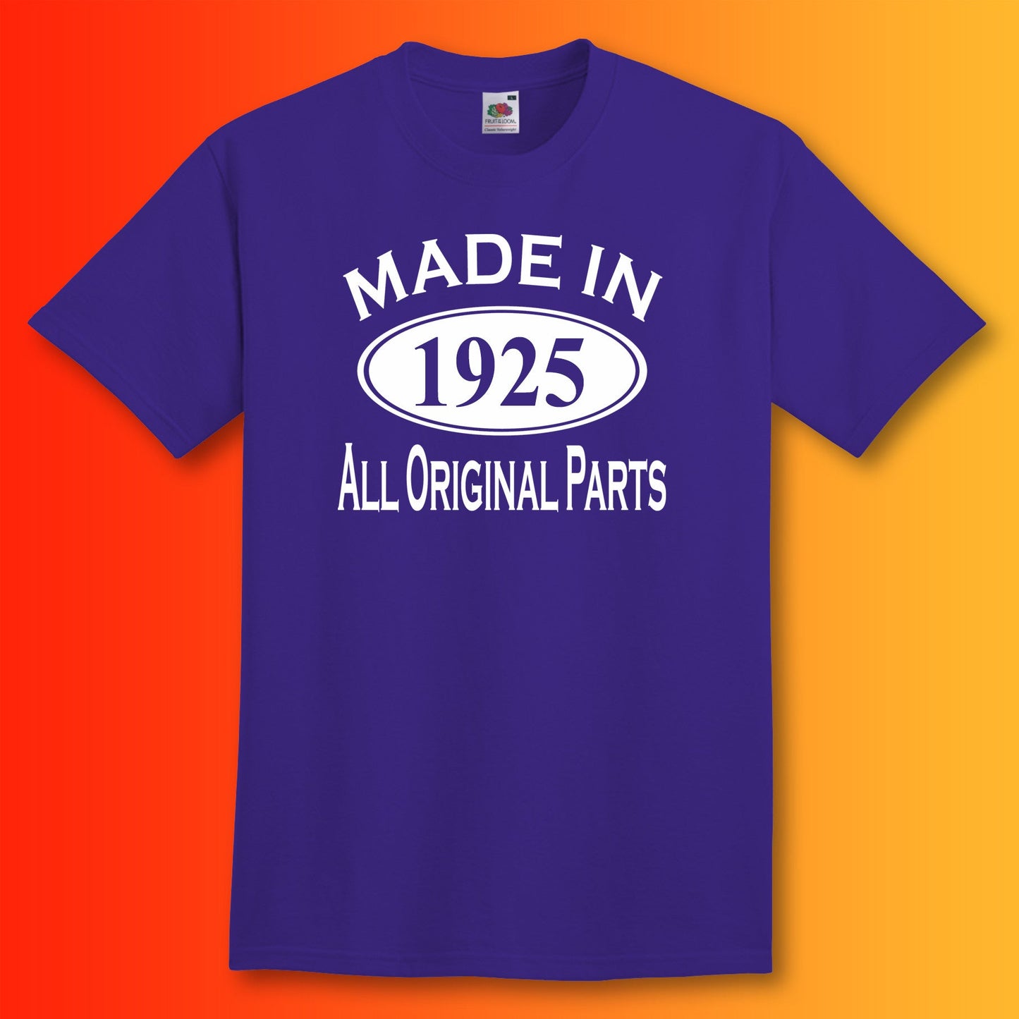 Made In 1925 T-Shirt Purple
