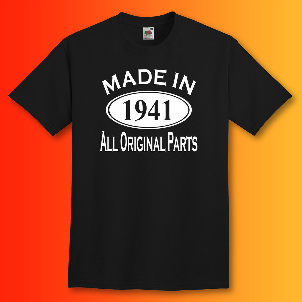 Made In 1941 T-Shirt Black