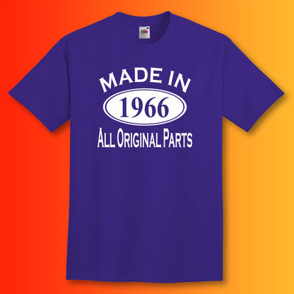 Made In 1966 T-Shirt Purple