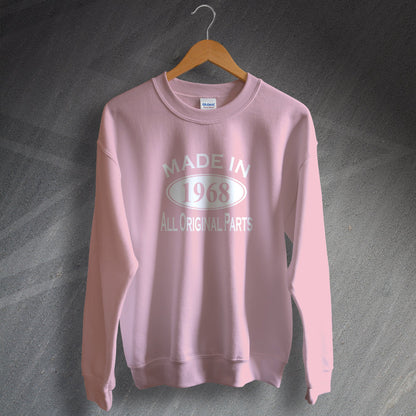 Made In 1968 All Original Parts Sweater Light Pink