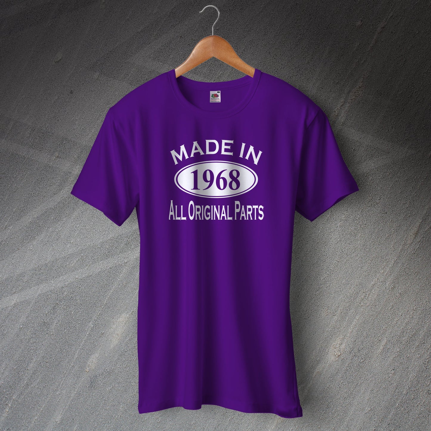Made In 1968 T-Shirt Purple
