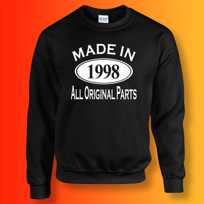 Made In 1998 All Original Parts Sweater Black