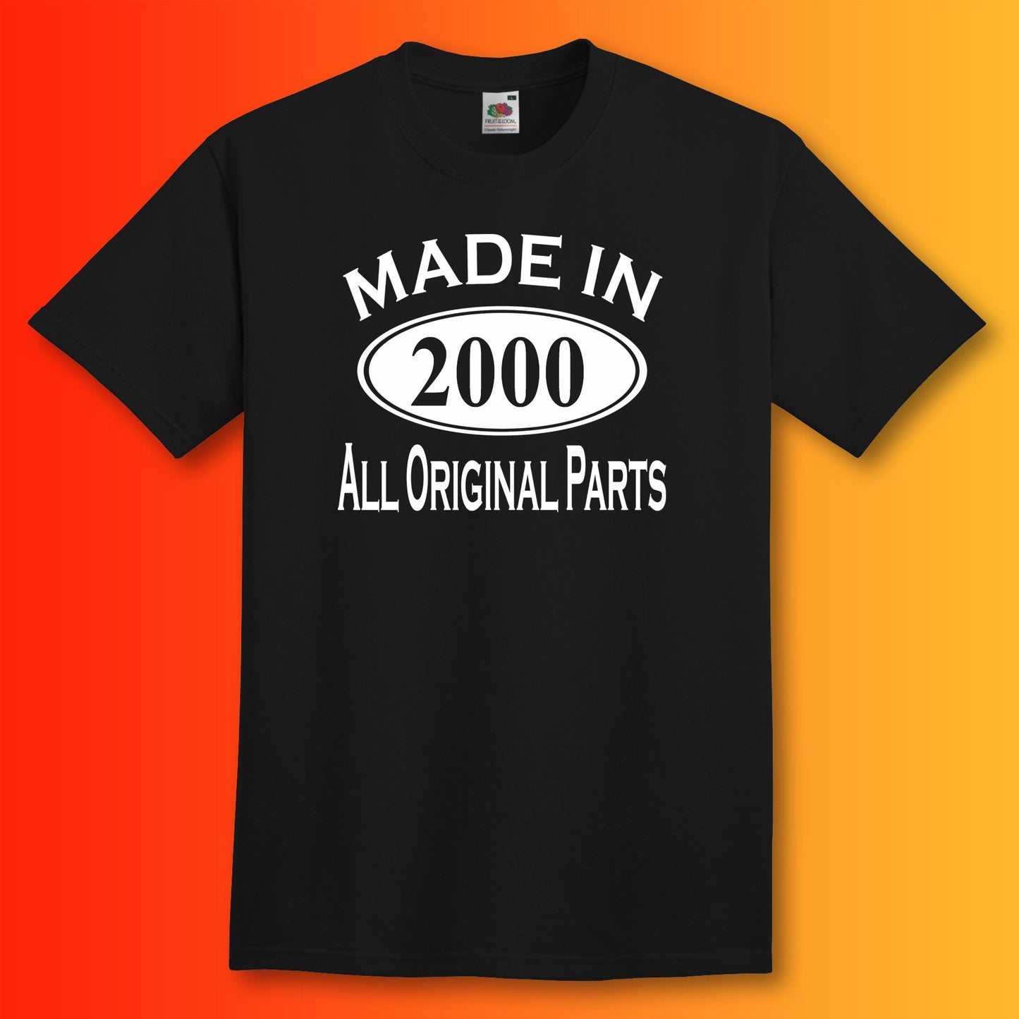 Made In 2000 T-Shirt Black