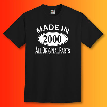Made In 2000 T-Shirt Black