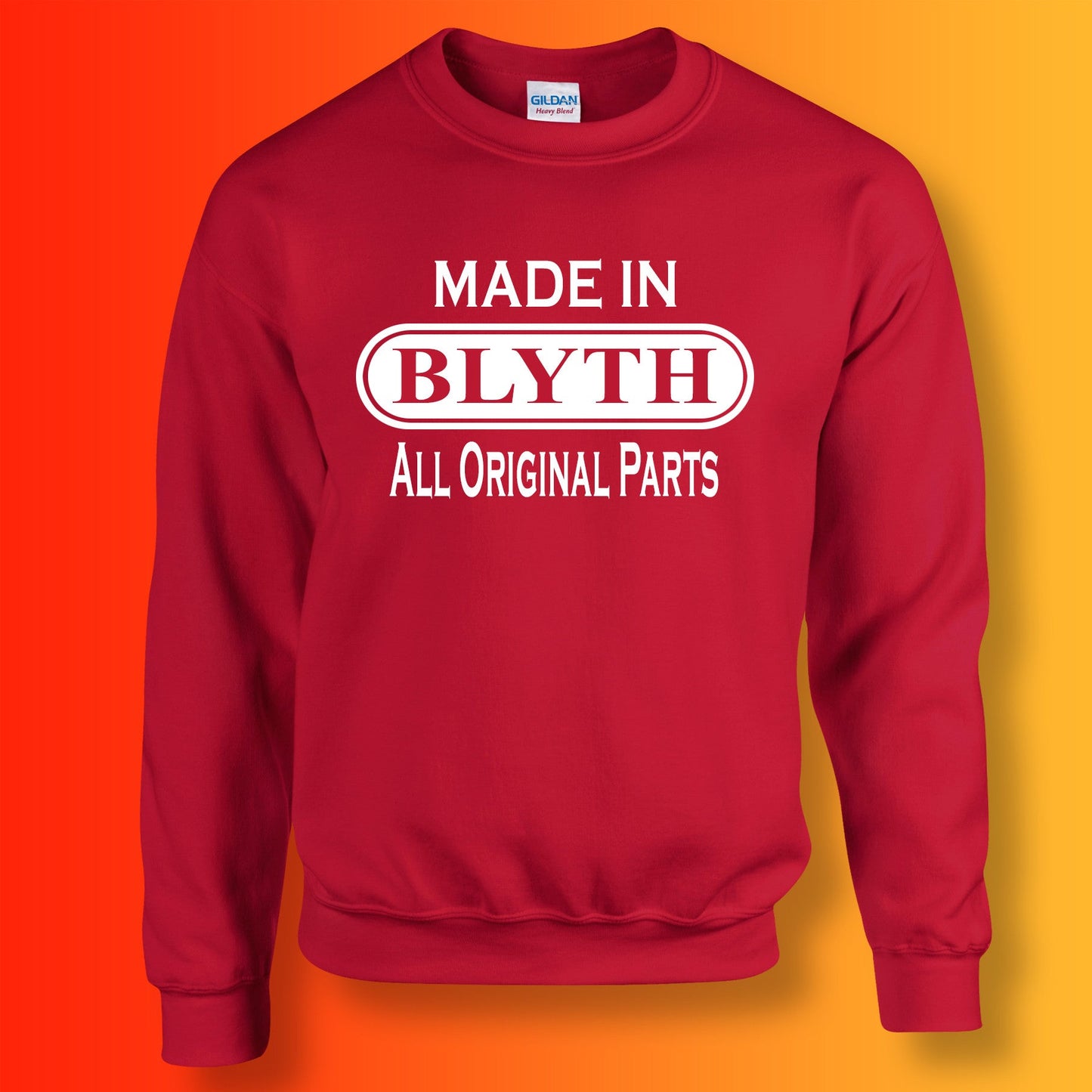 Made In Blyth All Original Parts Sweater Red