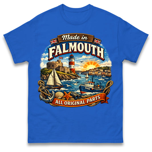 Made in Falmouth All Original Parts T Shirt