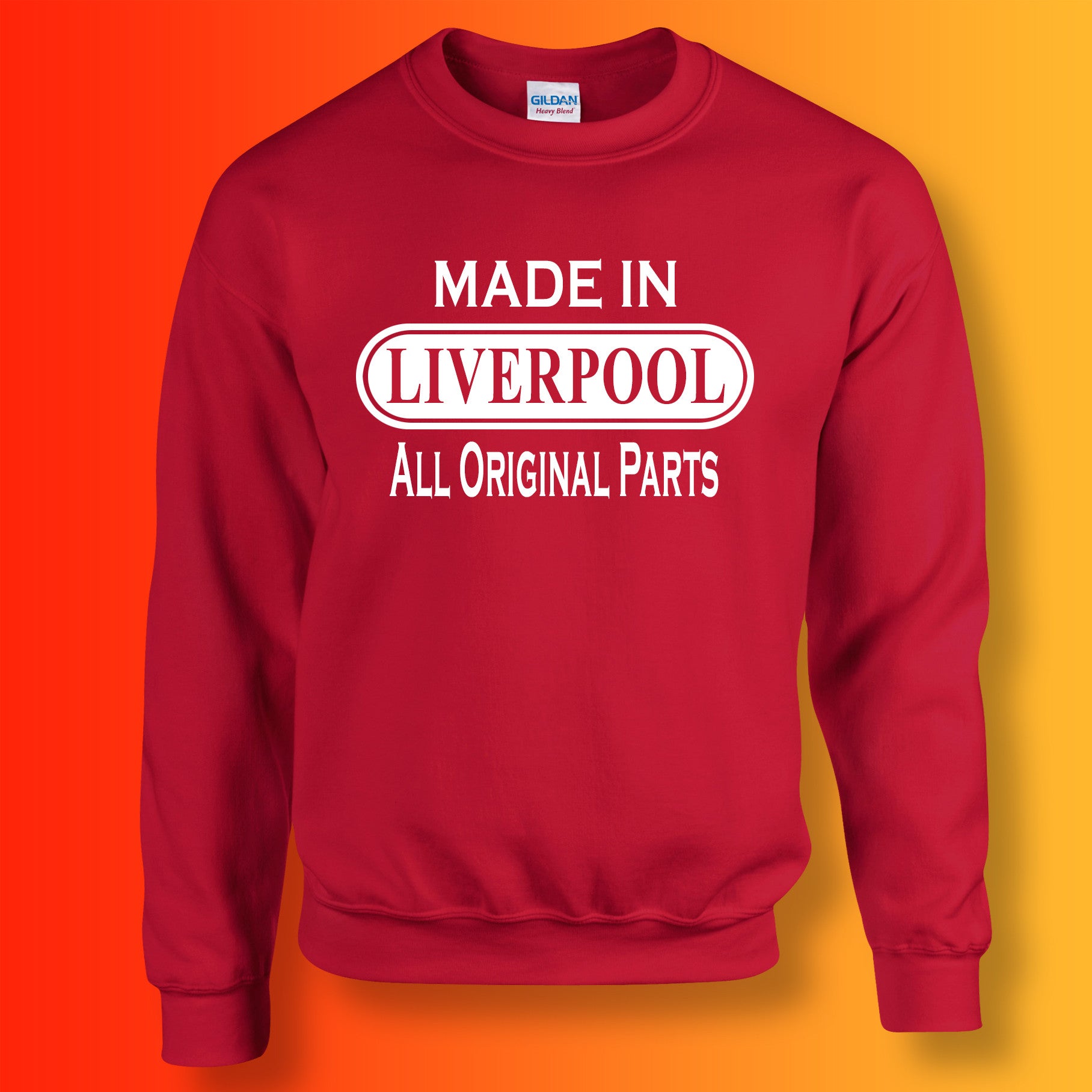 Made In Liverpool All Original Parts Sweater Red