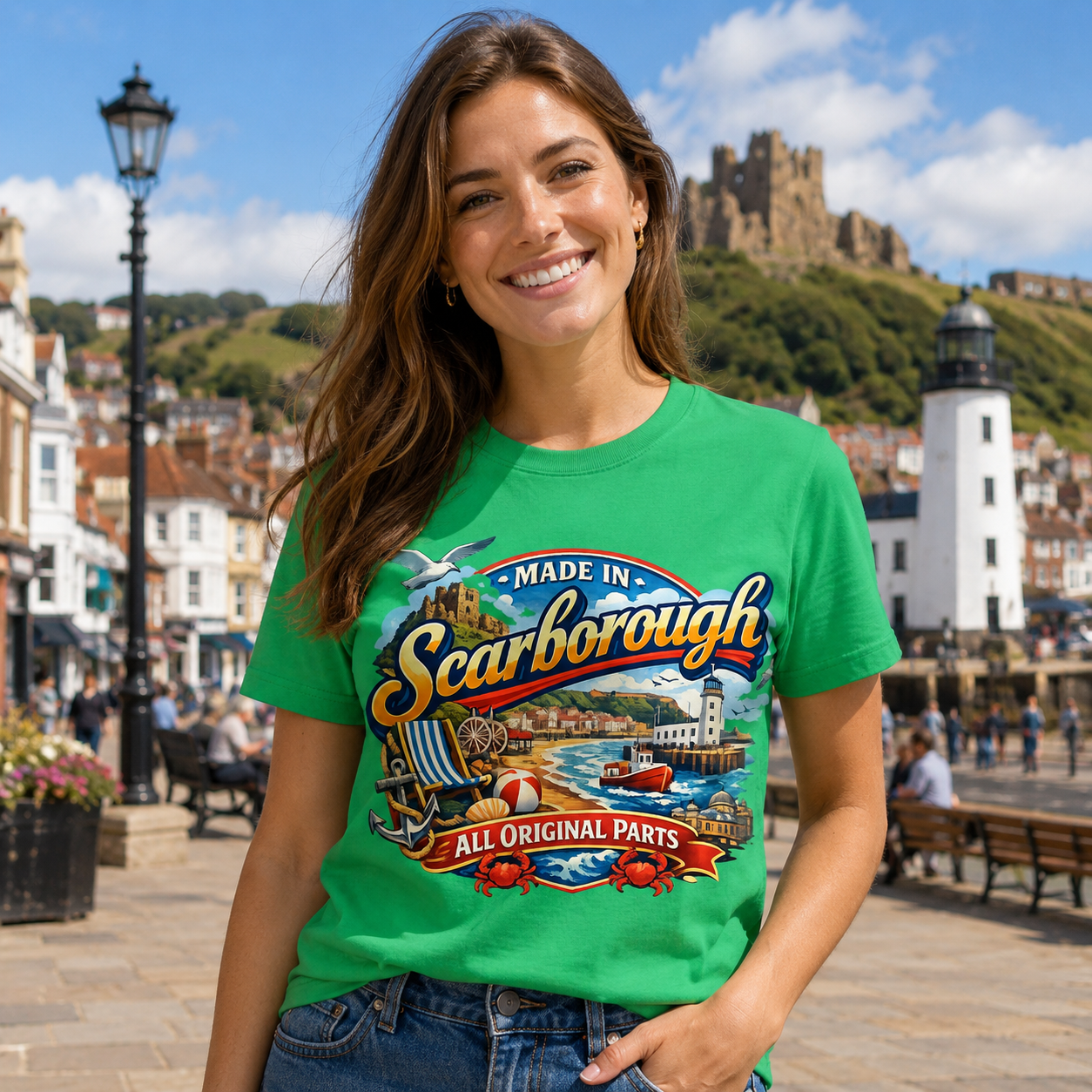 Made in Scarborough All Original Parts T Shirt