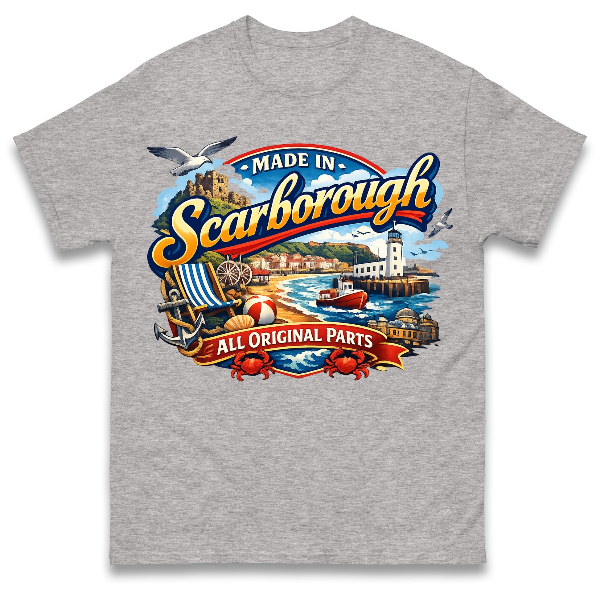 Made in Scarborough All Original Parts T Shirt