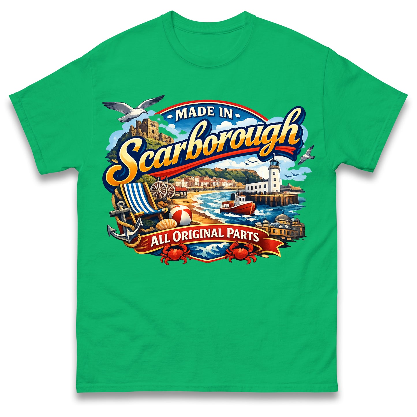 Made in Scarborough All Original Parts T Shirt