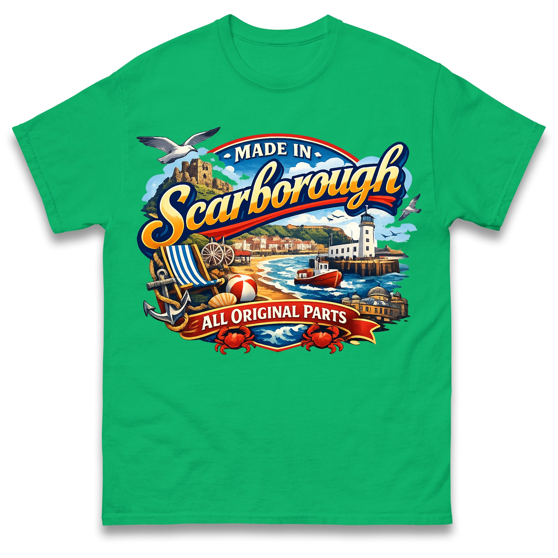 Made in Scarborough All Original Parts T Shirt