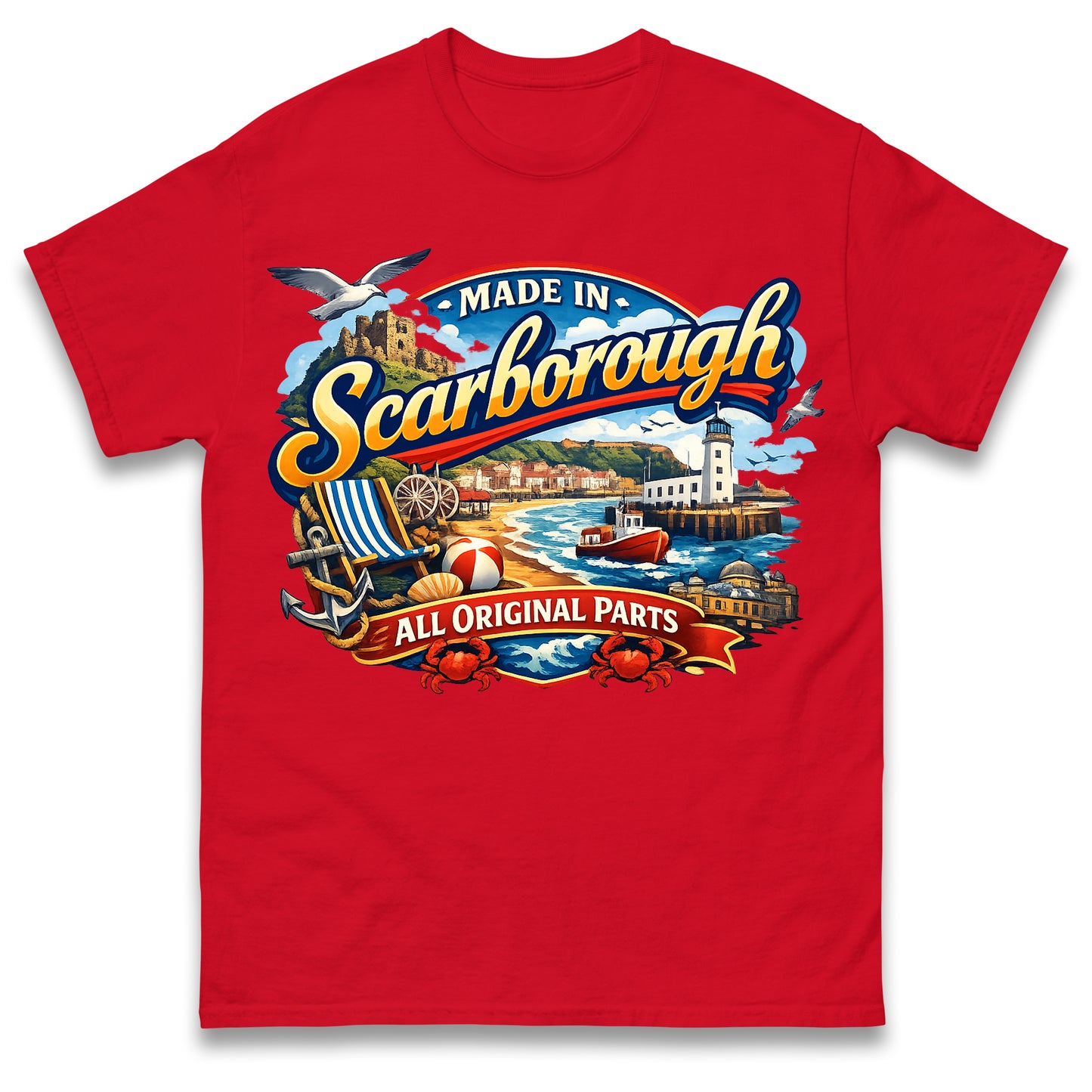 Made in Scarborough All Original Parts T Shirt