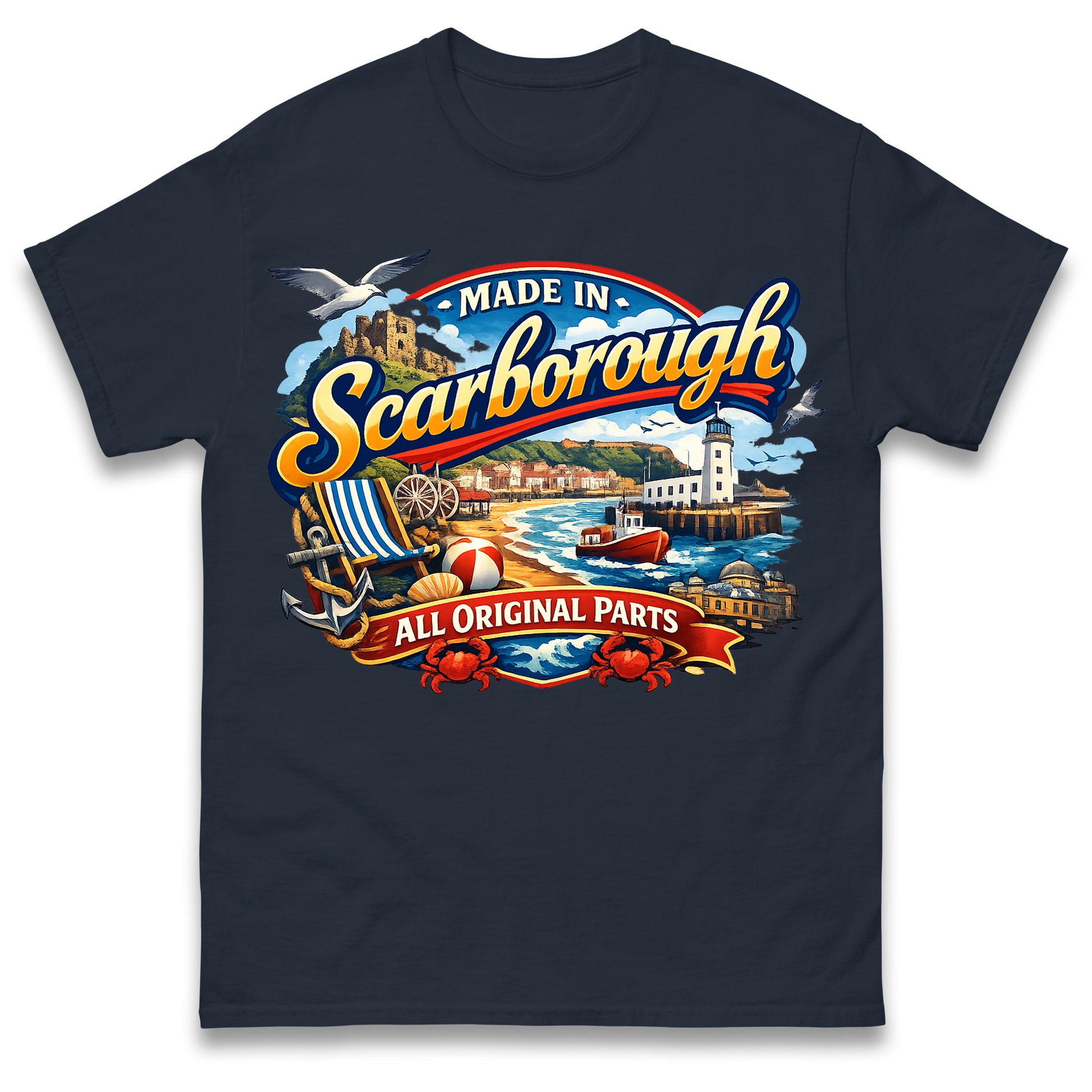 Made in Scarborough All Original Parts T Shirt