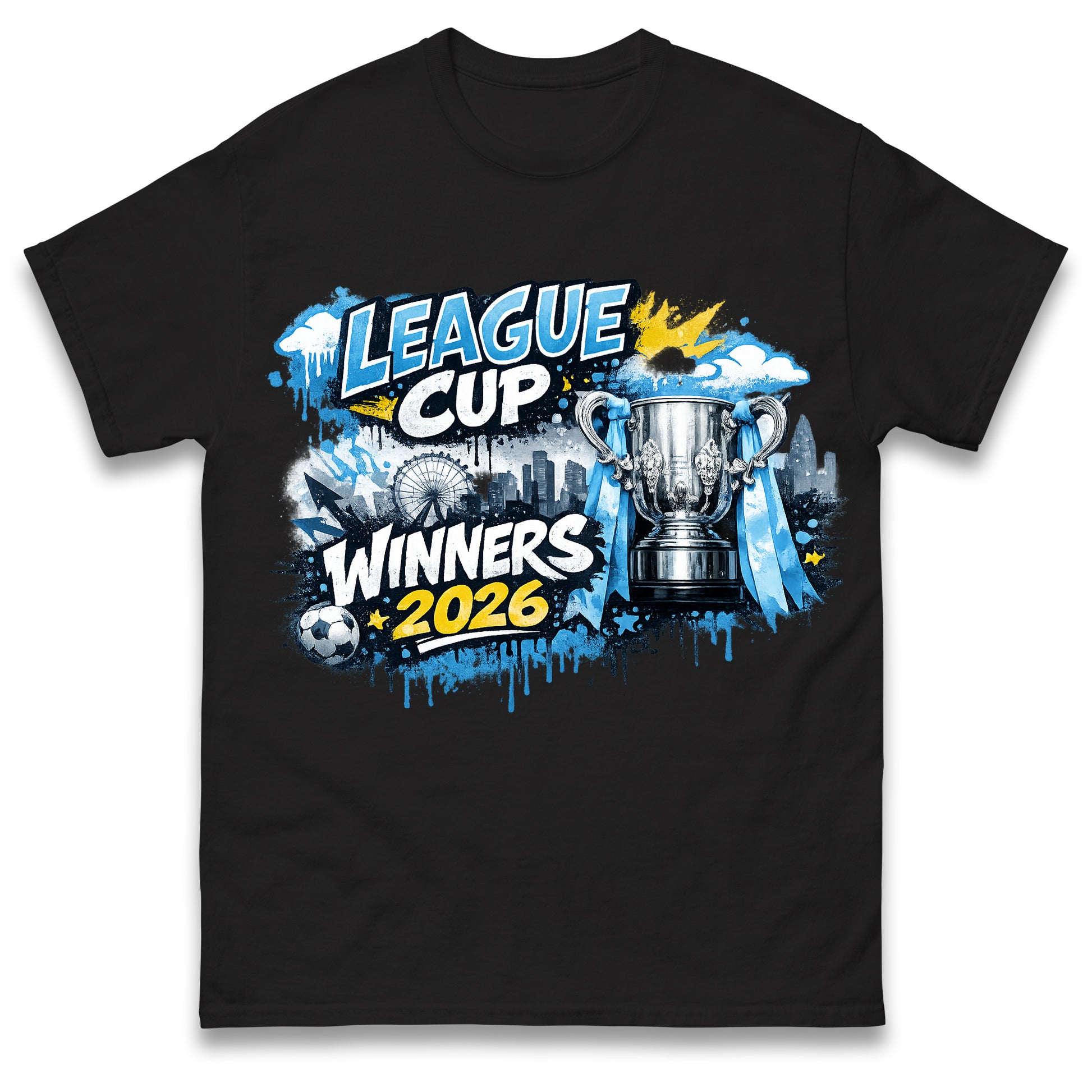 Man City League Cup Winners 2026 T Shirt