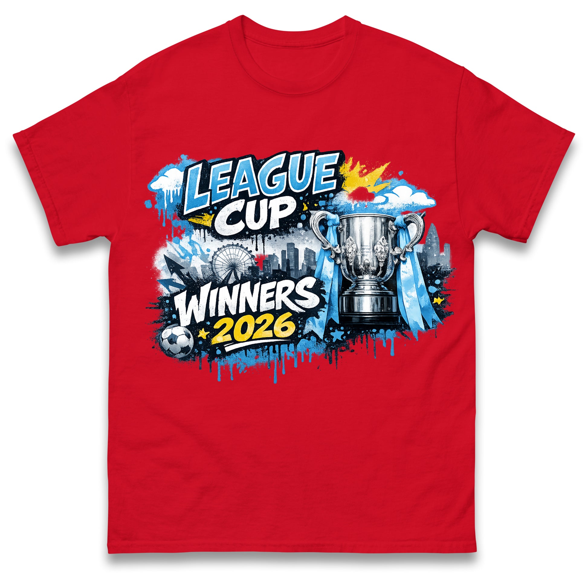 Man City League Cup Winners 2026 T Shirt