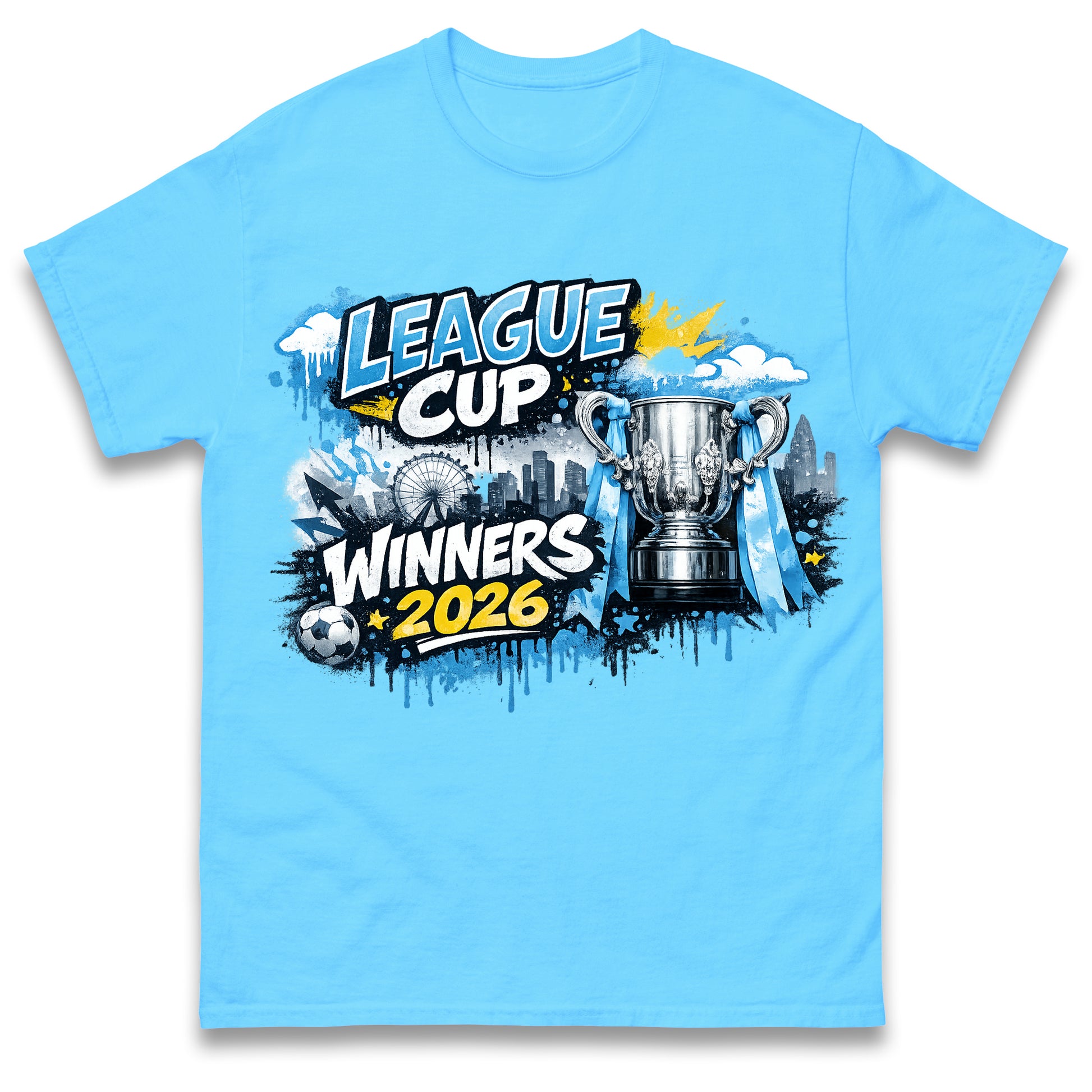 Man City League Cup Winners 2026 T Shirt