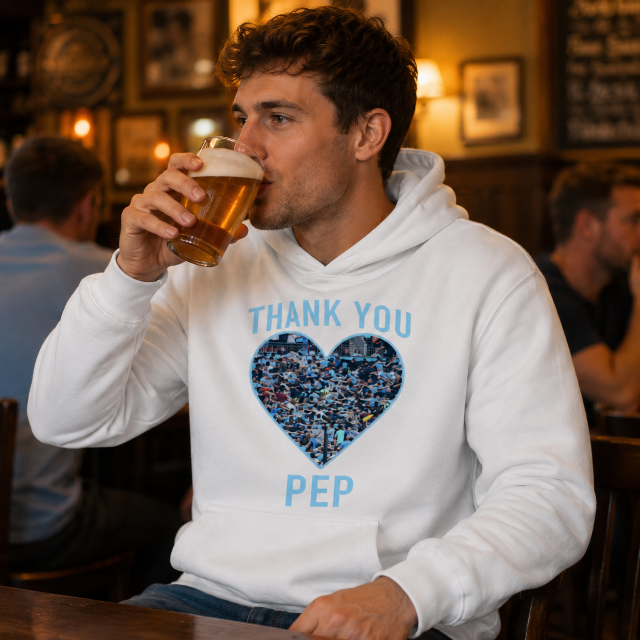 Pep Guardiola Man City Hoodie