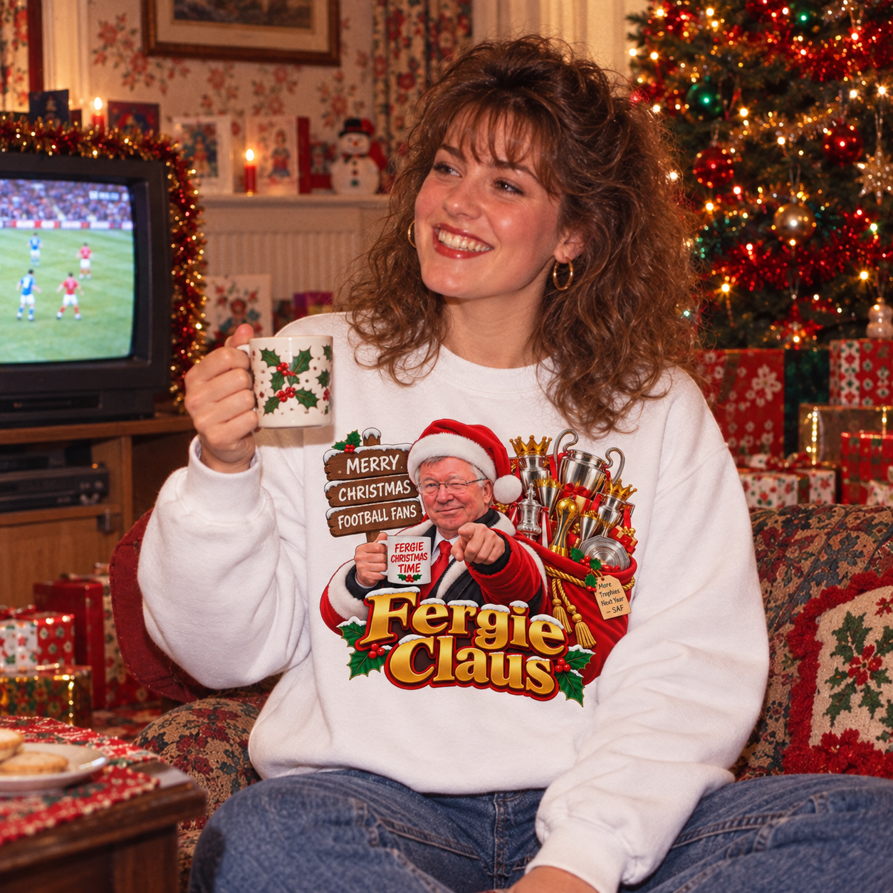 Man United Christmas Jumper
