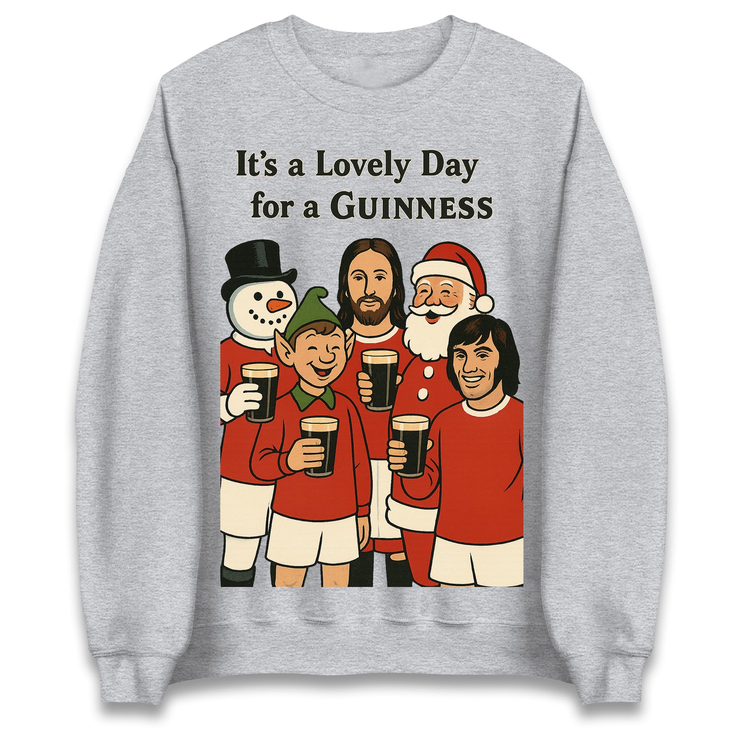 Man United Christmas Jumper