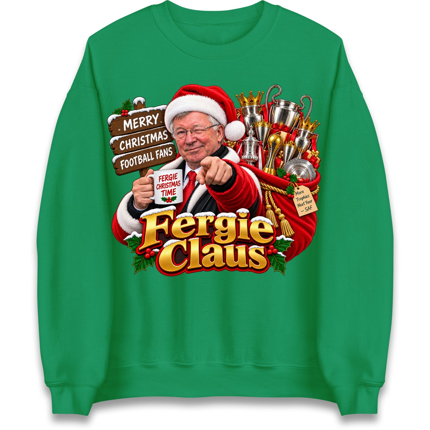 Man United Christmas Jumper