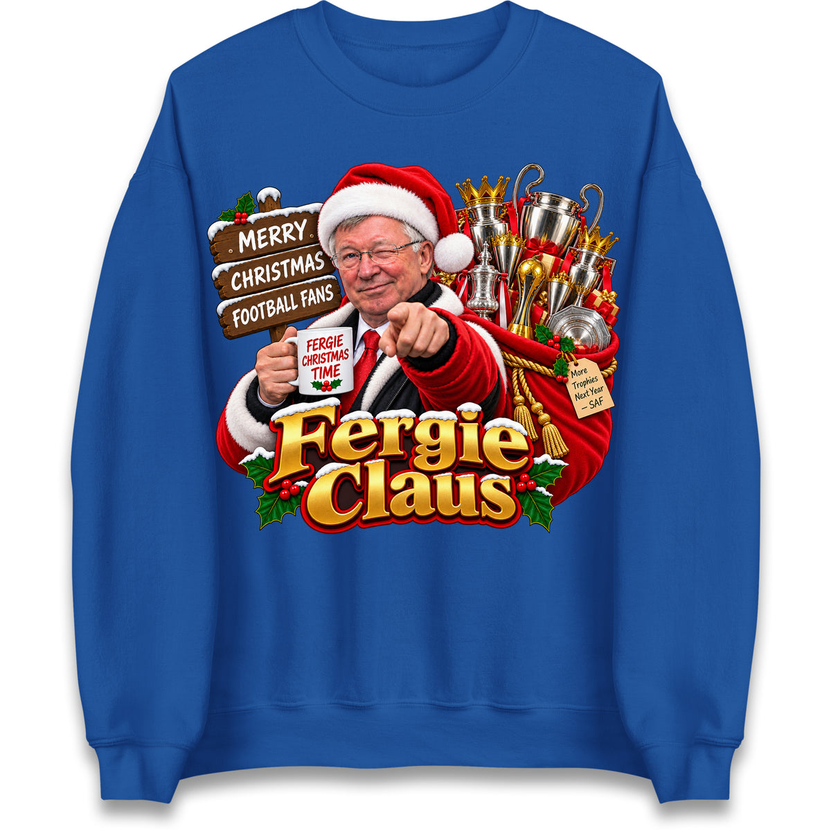 Man United Christmas Jumper