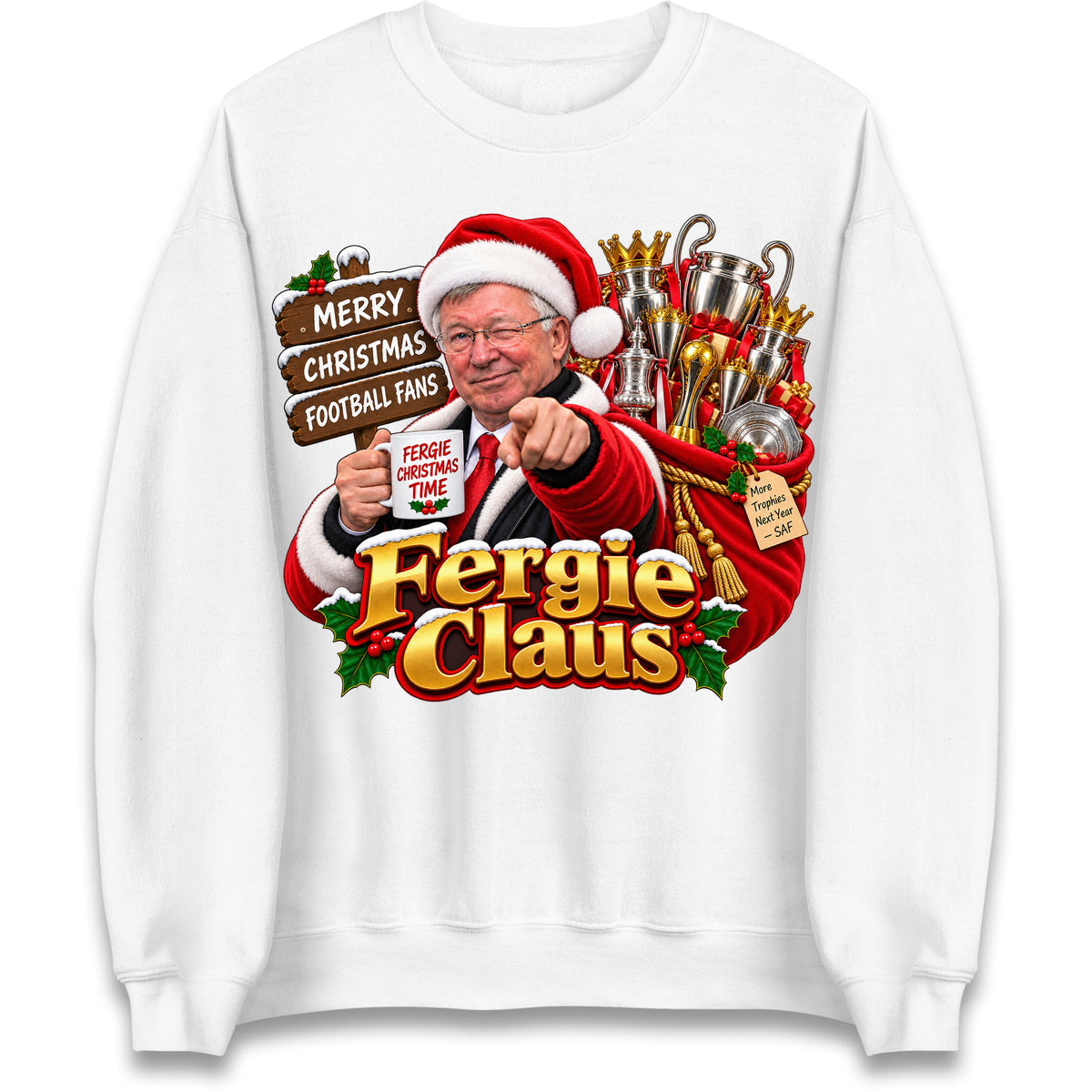 Man United Christmas Jumper