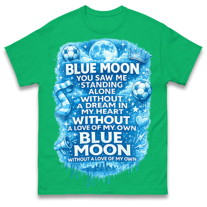 Manchester City Blue Moon T Shirt