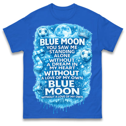 Manchester City Blue Moon T Shirt