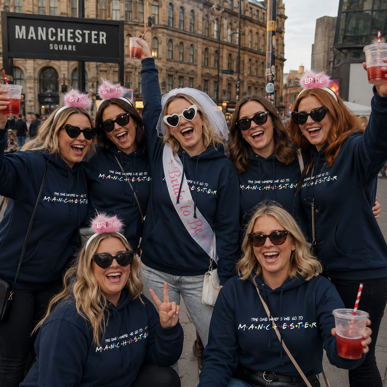 Manchester Hen Do Hoodie