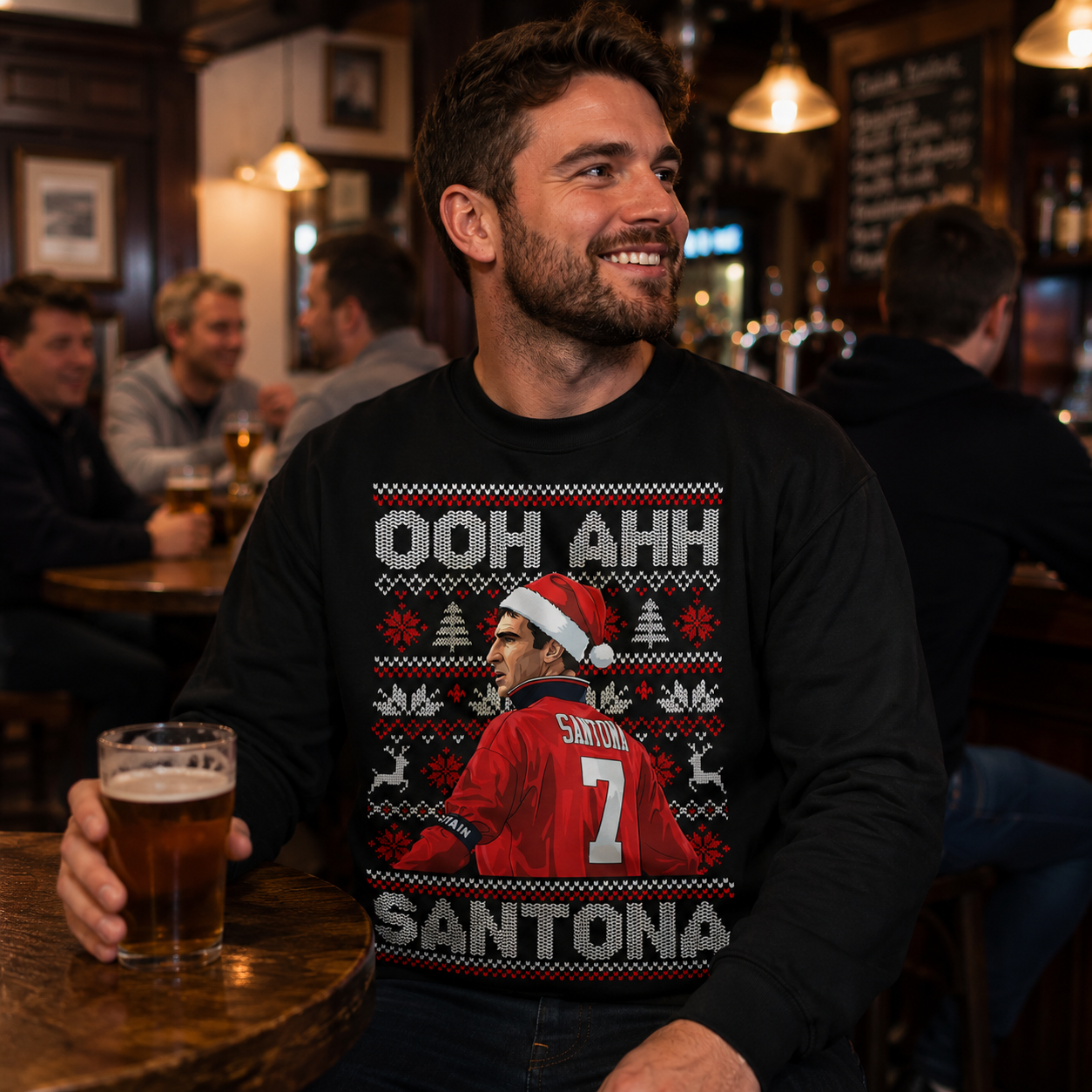 Manchester United Christmas Jumper