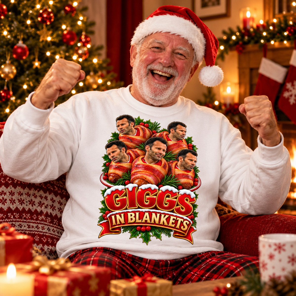Manchester United FC Christmas Jumper