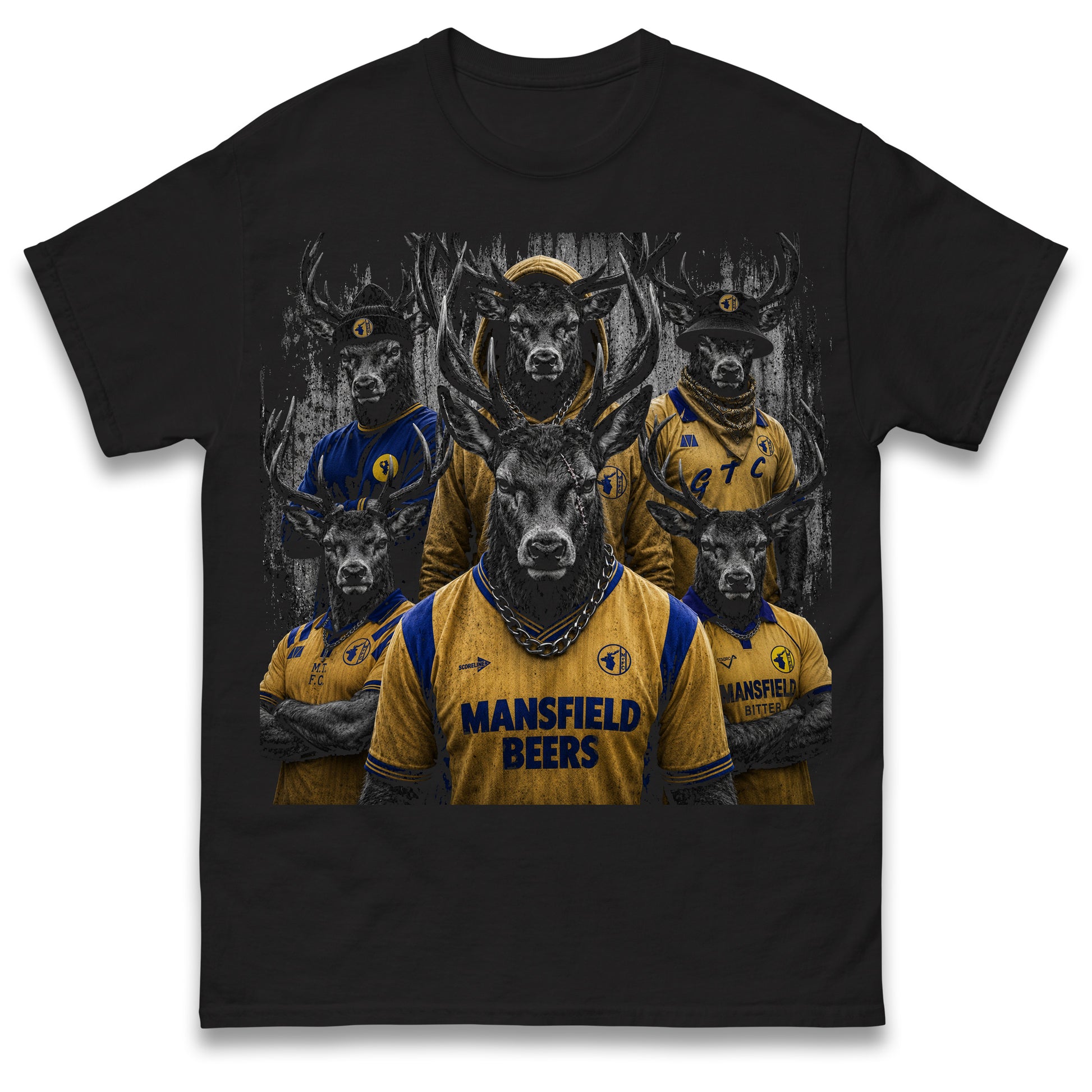 Mansfield Town Supporters Football Shirt