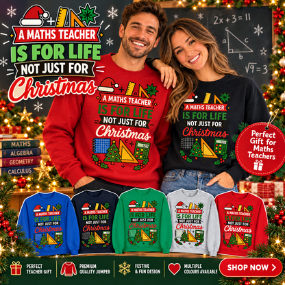 Maths Teacher Christmas Jumper