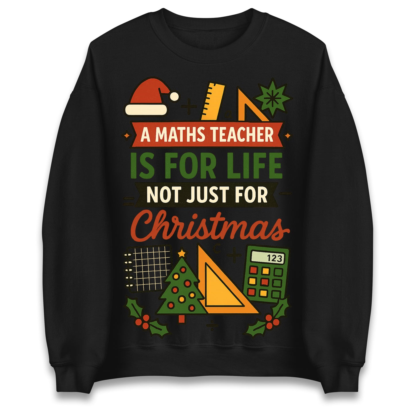 Maths Teacher Christmas Jumper