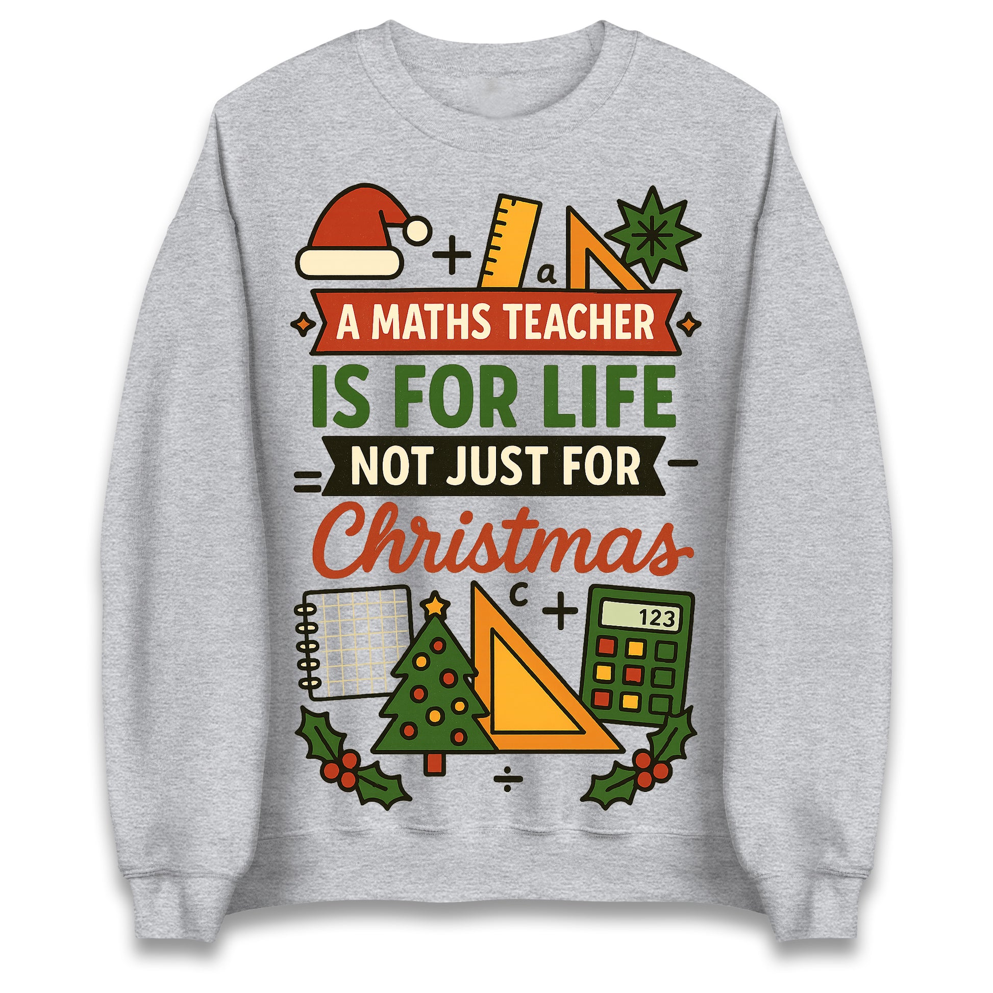 Maths Teacher Christmas Jumper