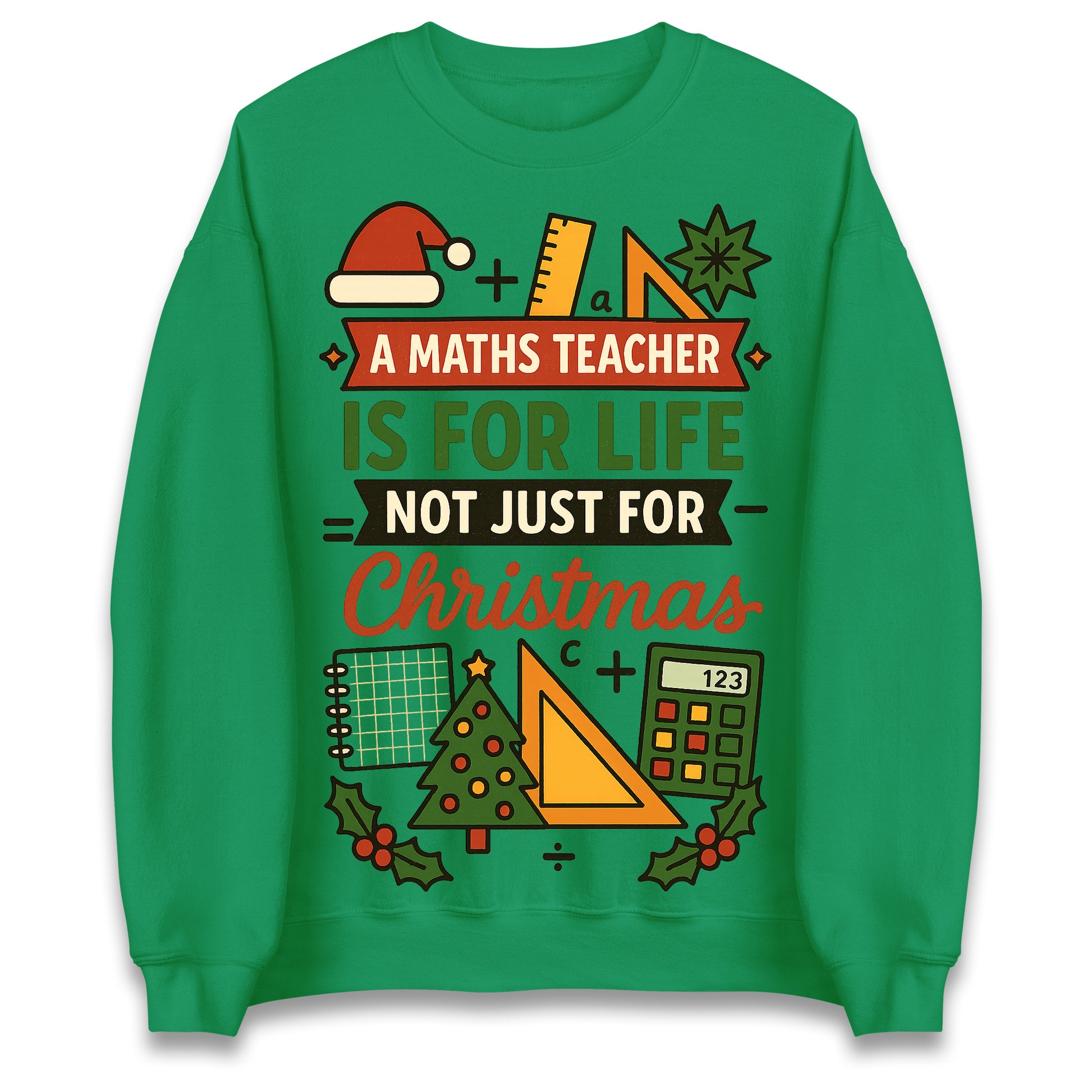 Maths Teacher Christmas Jumper