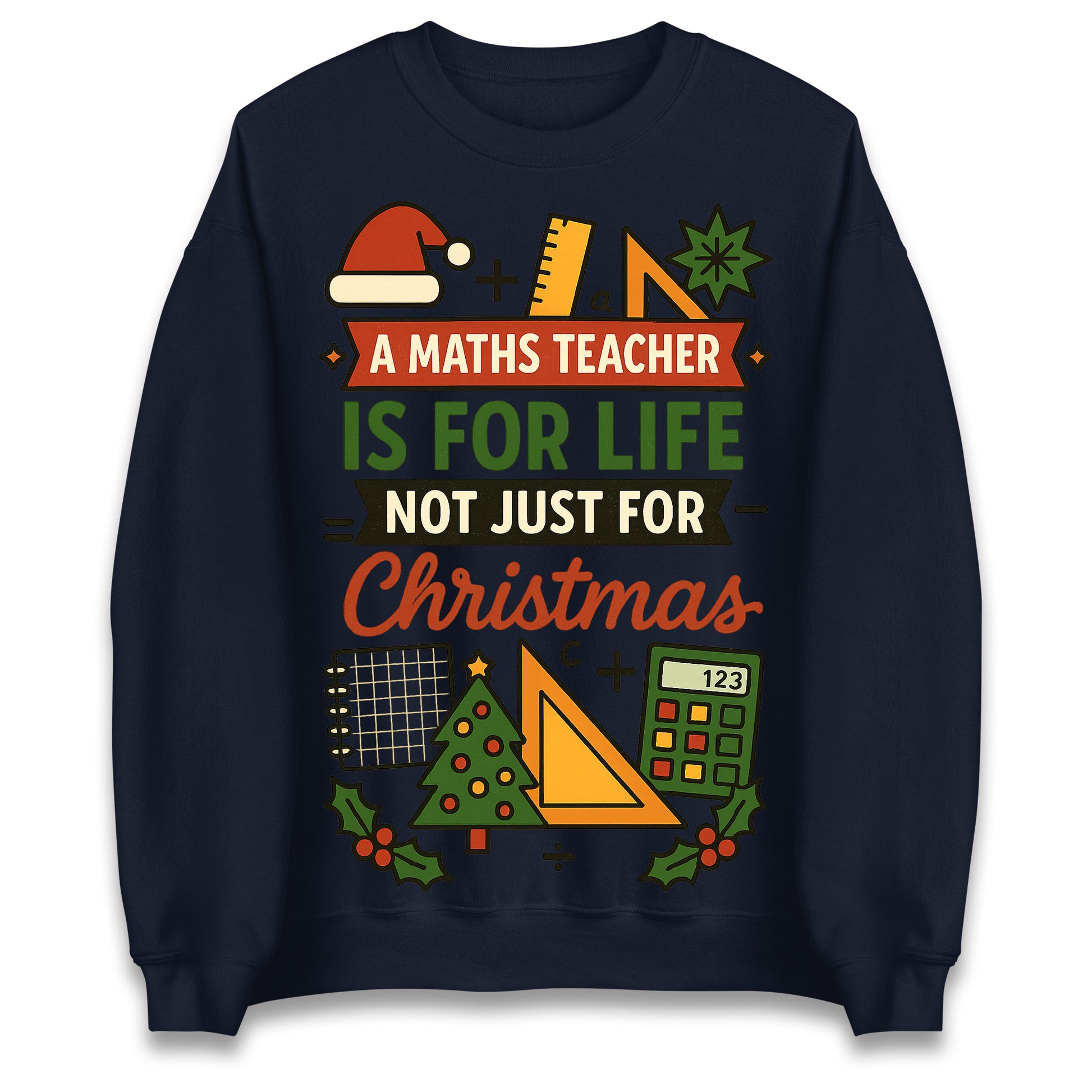 Maths Teacher Christmas Jumper