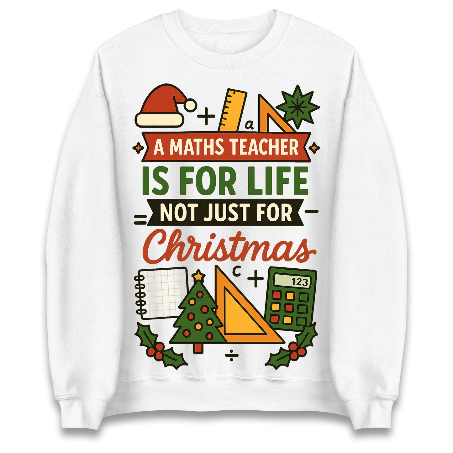 Maths Teacher Christmas Jumper