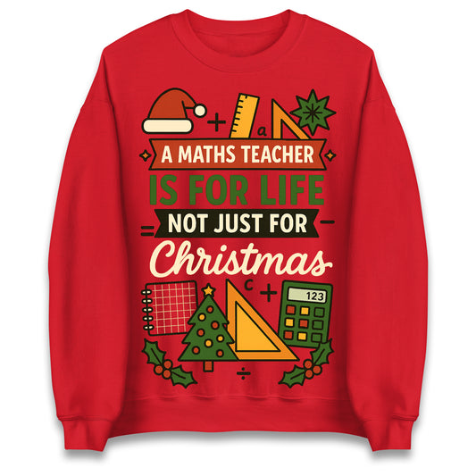 Maths Teacher Christmas Jumper